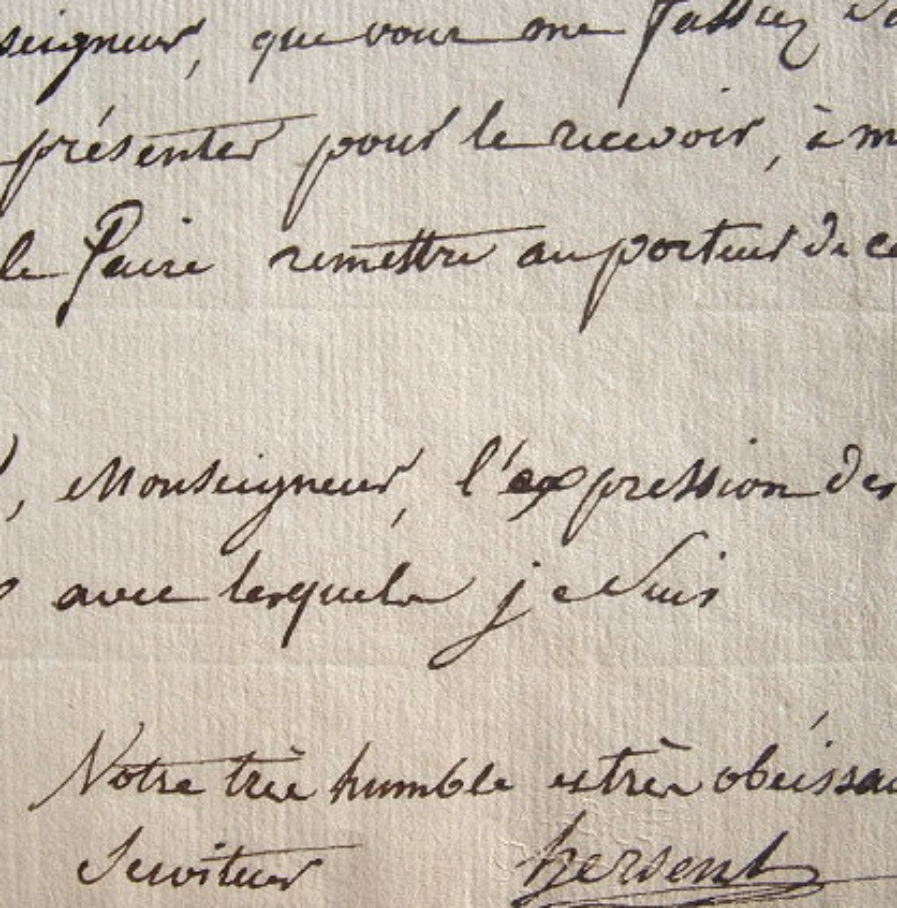 Louis Hersent entreprend un portrait du Dauphin pour la ville de Tarascon.