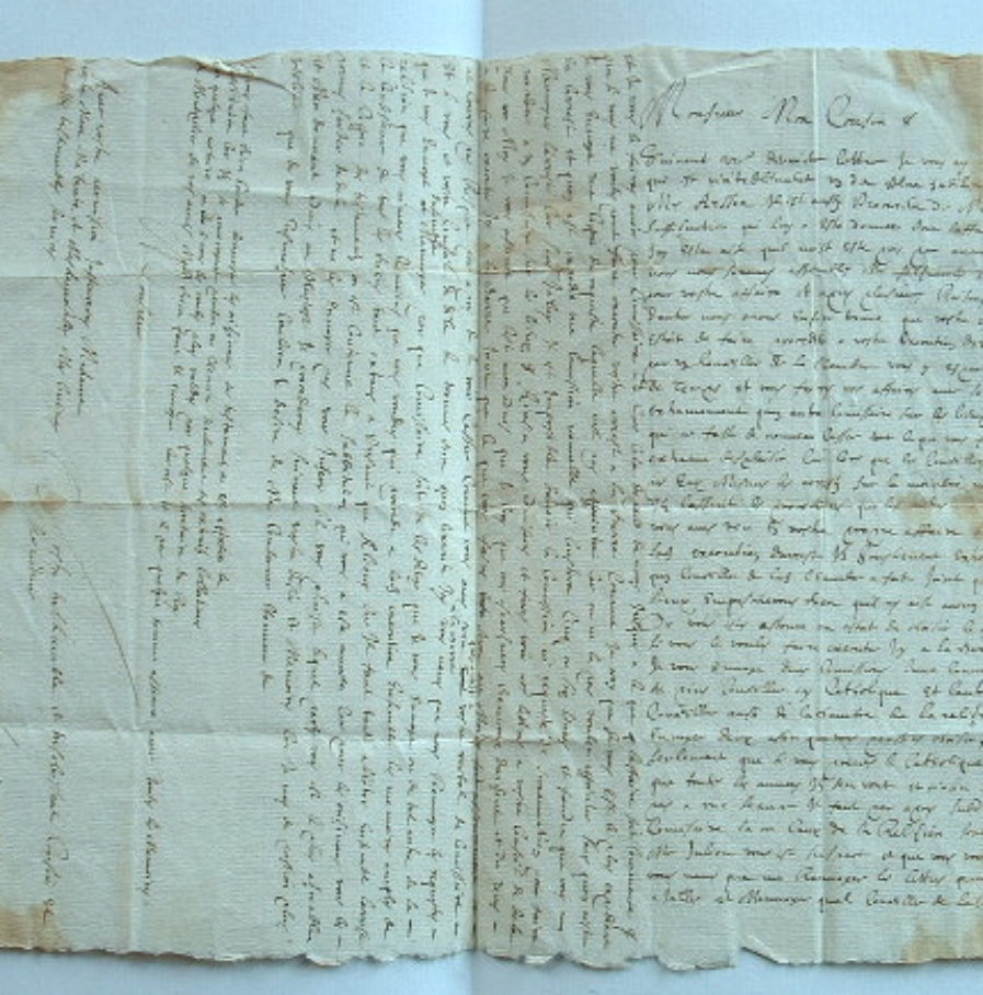 Lettre de Castres de 1643.