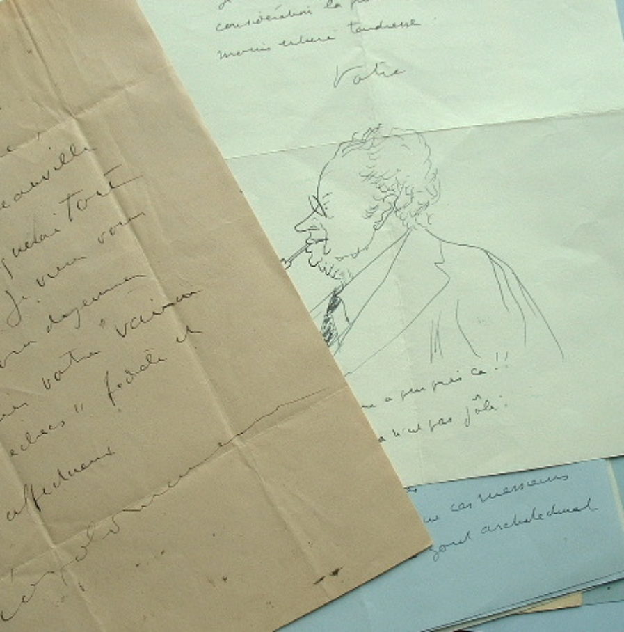 Pétillante correspondance du dramaturge Léopold Marchand.