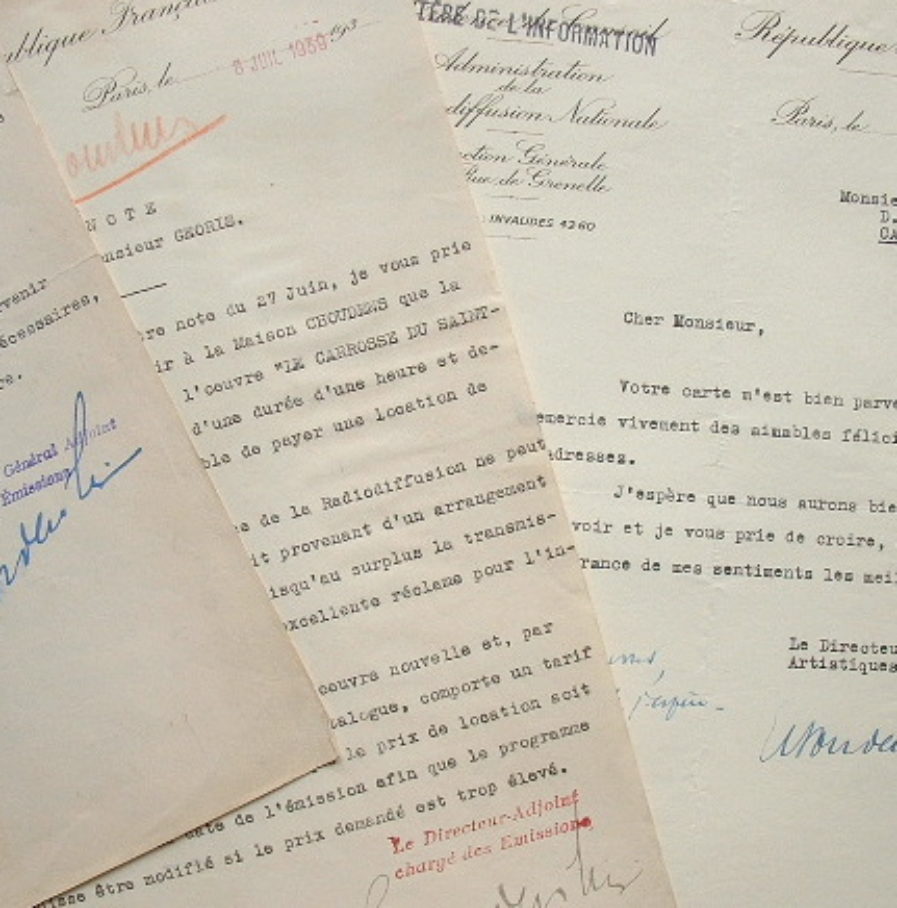 Emmanuel Bondeville dicte les conditions de la Radiodiffusion française.