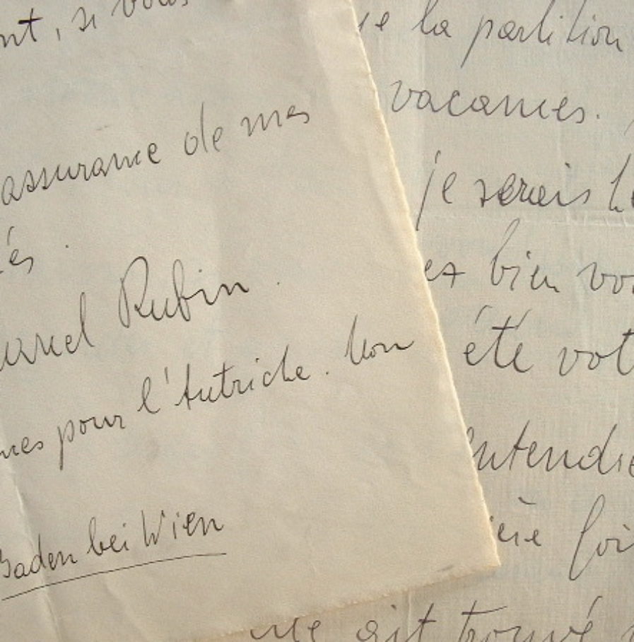 Marcel Rubin veut faire exécuter sa symphonie pour grand orchestre.