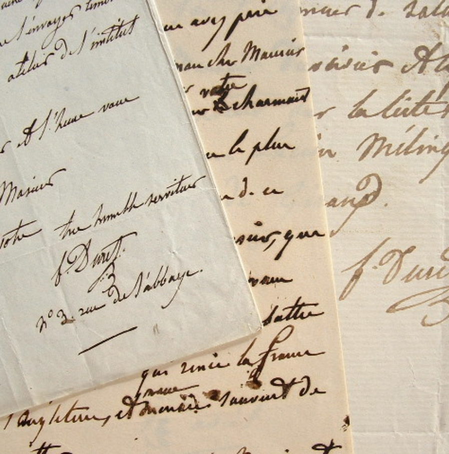 Francisque Duret s’attaque à la sculpture d’une statue pour La Madeleine.