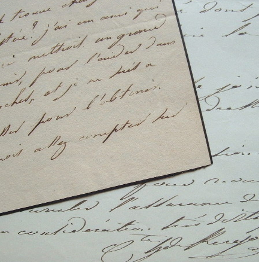 Deux lettres de l’agronome Hervé de Kergolay.