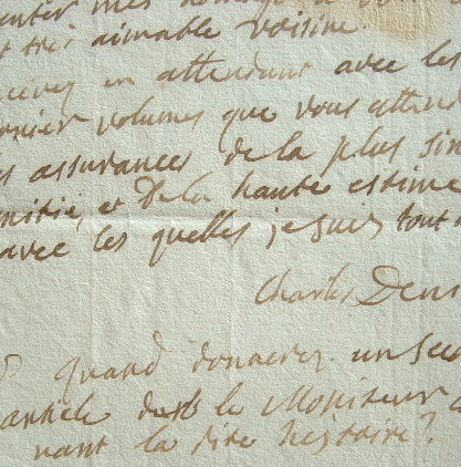 Le bibliothécaire de Napoléon, Carlo Denina, amateur de chocolat.