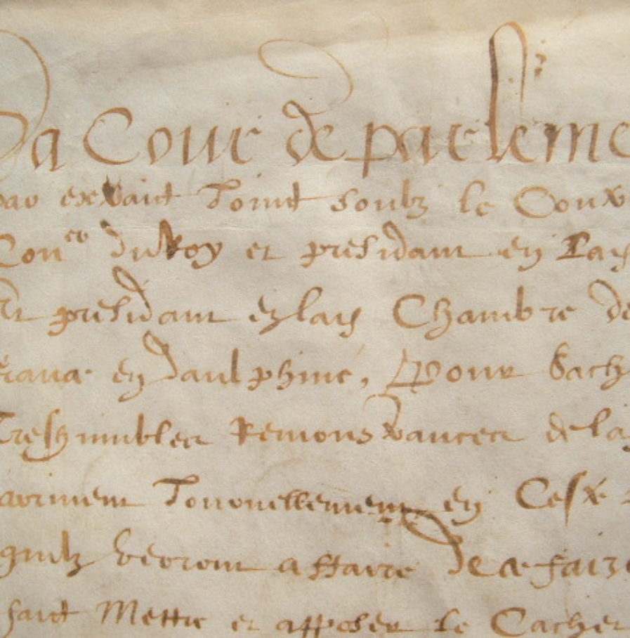 La Cour de Dauphiné envoie ses émissaires au roi.