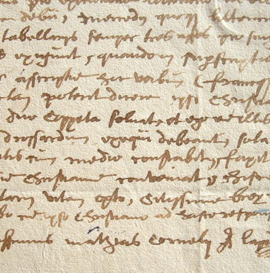 Rare lettre du bibliste Cornélius A Lapide.