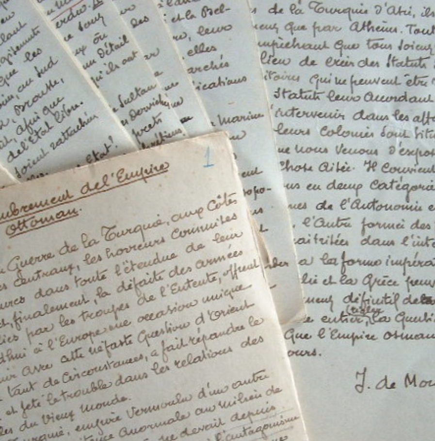 L’Egyptologue Jacques de Morgan favorable au démantellement de l’Empire Ottoman.