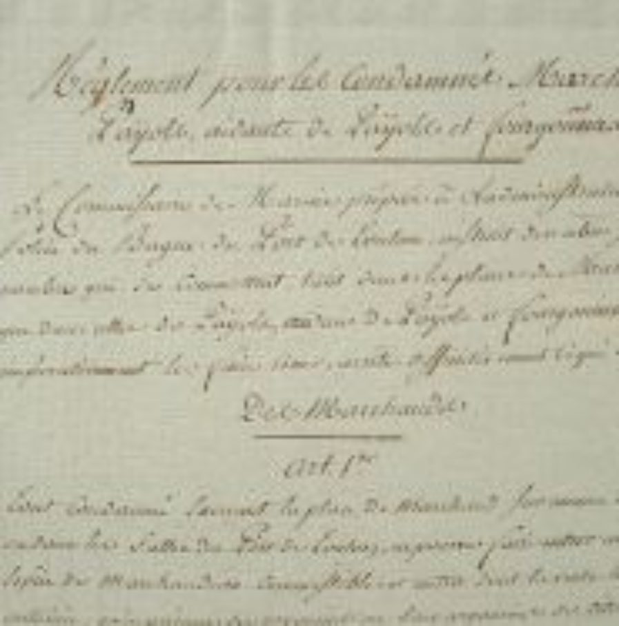 Un règlementation durcie pour les forçats du bagne de Toulon.