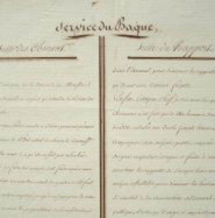 Rapport sur la situation du bagne de Toulon.