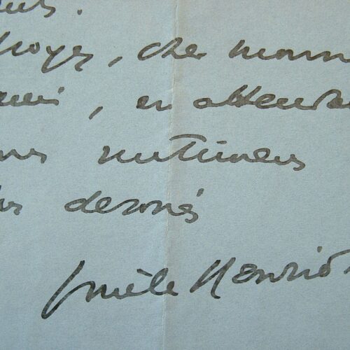 Emile Henriot reicht La Flamme et les Cendres ein.