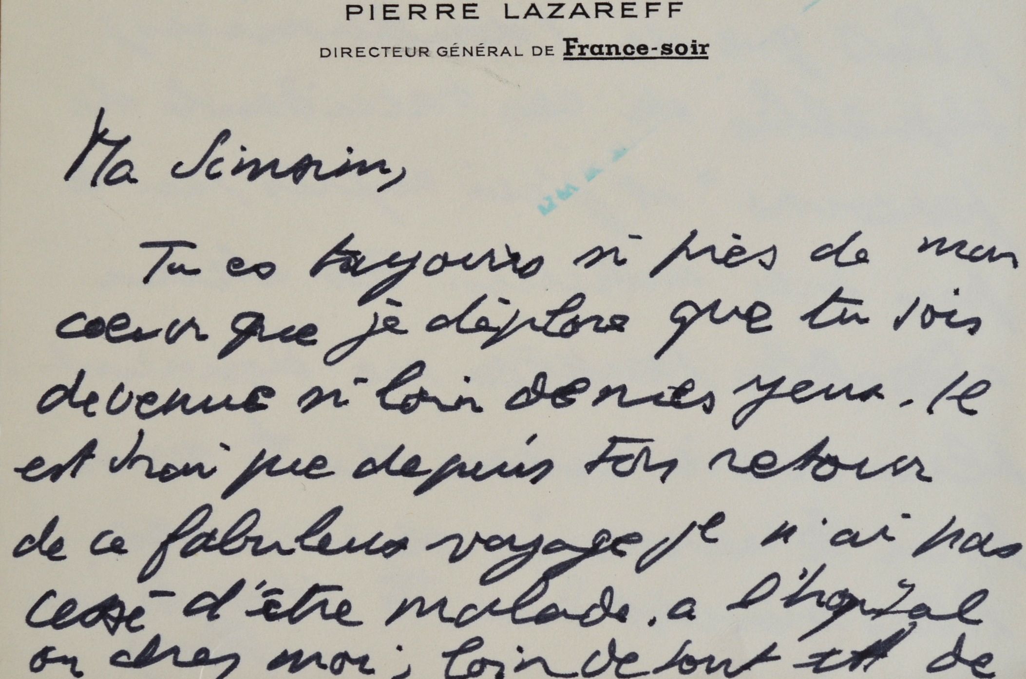 Pierre Lazareff subit les séquelles de ses « accidents de parcours ».