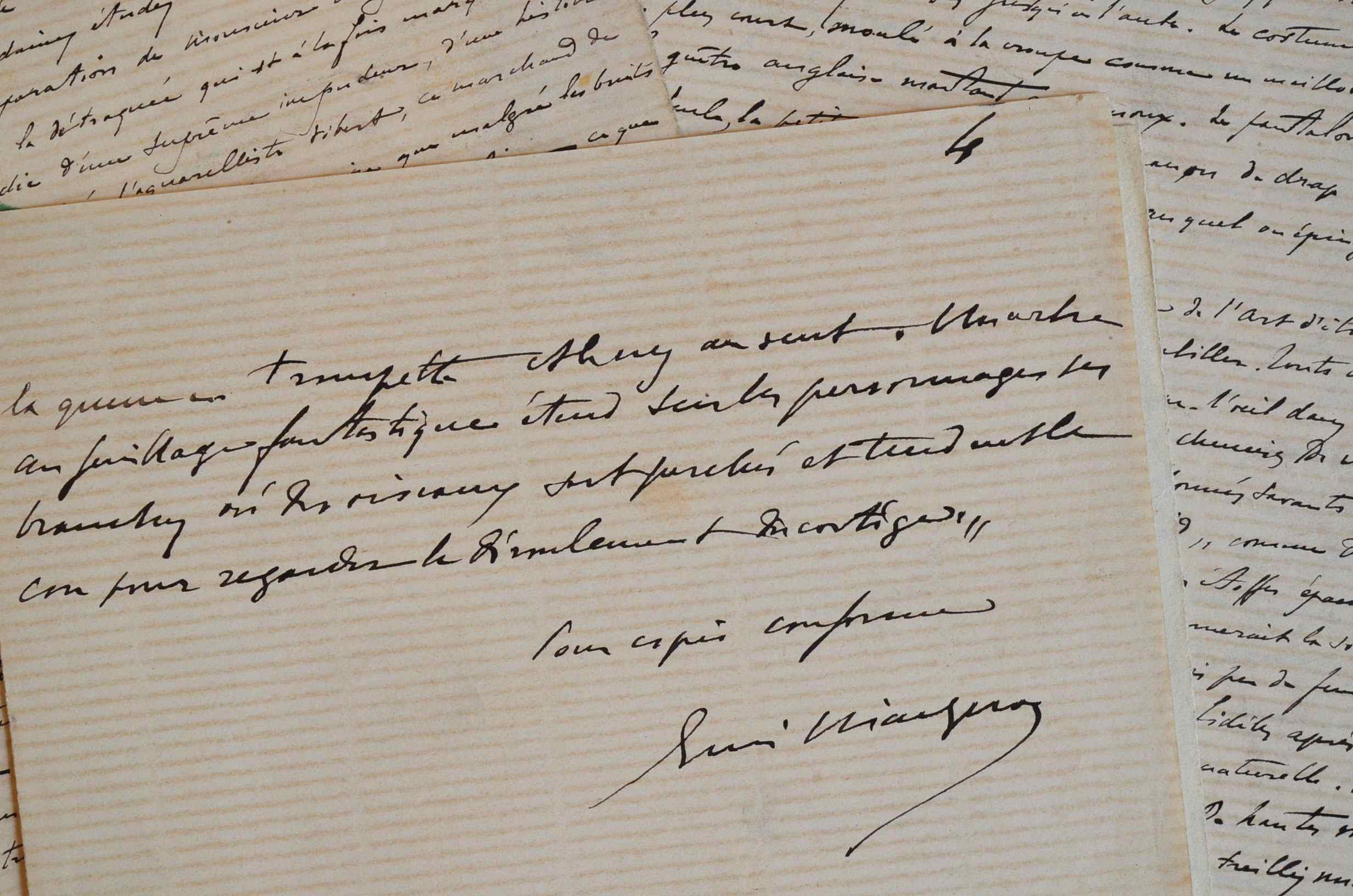 Article sur la mode de René Maizeroy.