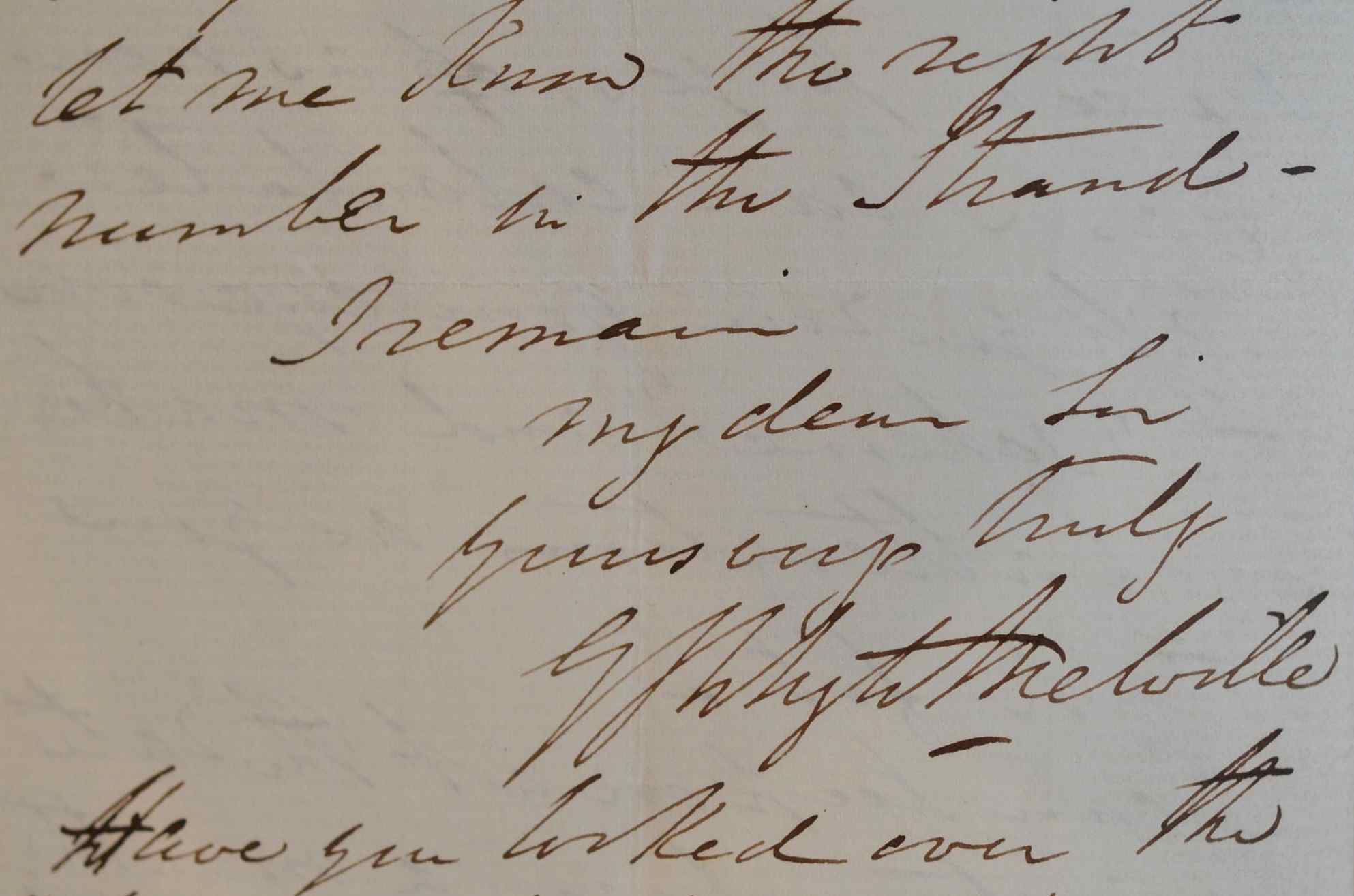 George Whyte-Melville écrit à son éditeur.