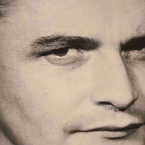 Rare portrait photographique dédicacé du romancier Jean Reverzy.