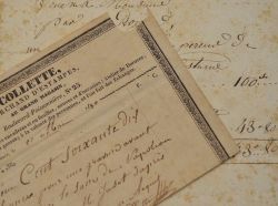 Vente d’estampes de l’Empereur sous la Restauration.