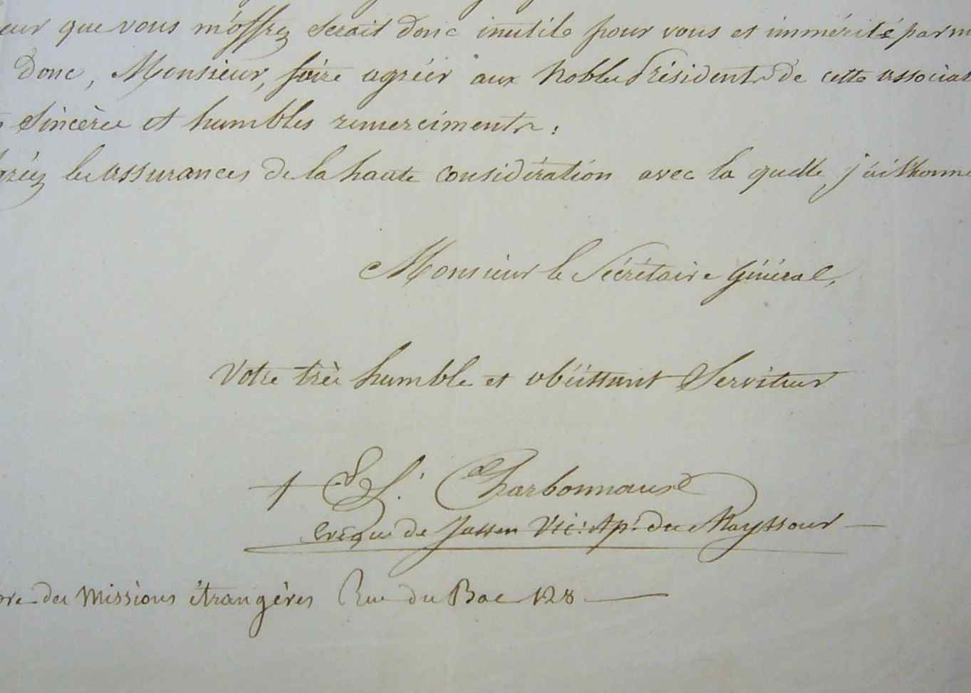 le premier en 3 lettres