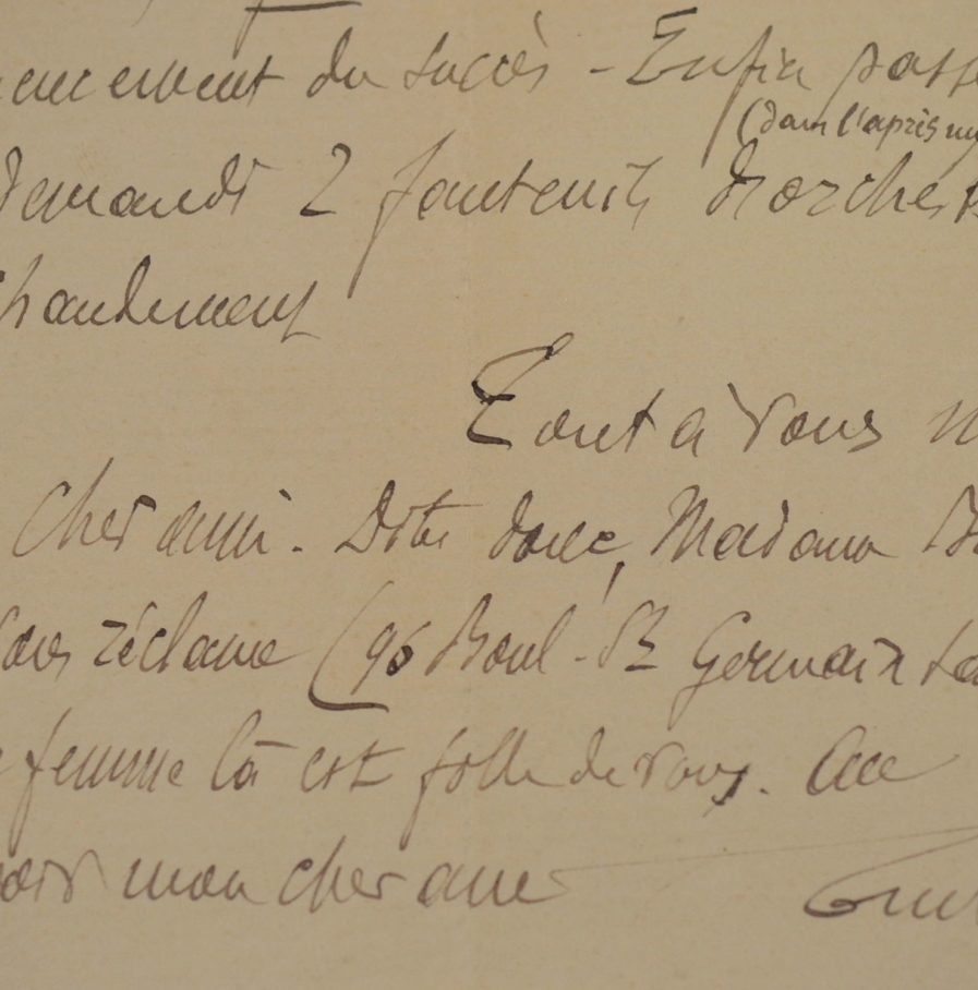 Emile Faguet s’adresse à Théodore de Wyzewa.