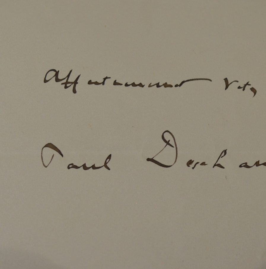 Paul Deschanel scandalisé par les élections du Cantal.