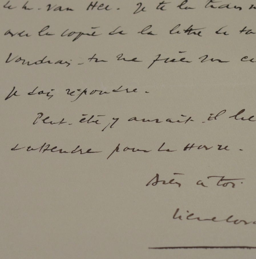 Pierre Laval répond à un ami.