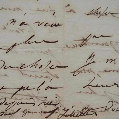 Magnifique lettre de Juliette Drouet à Victor Hugo après une nuit passionnée.
