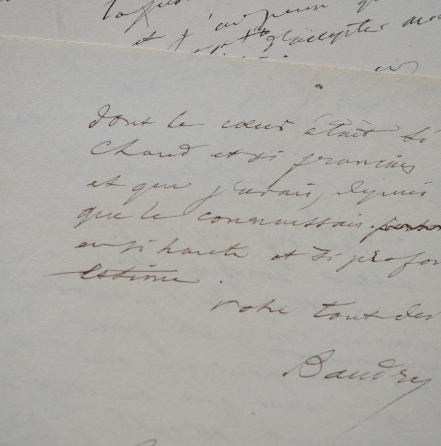 Le peintre Paul Baudry célèbre la mémoire de Léon Gambetta.