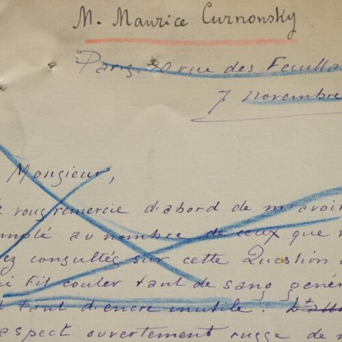 Maurice Curnonsky témoigne sur la génération née après la Guerre de 1870.